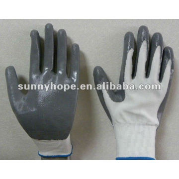 Gants en nitrile gris 13 g